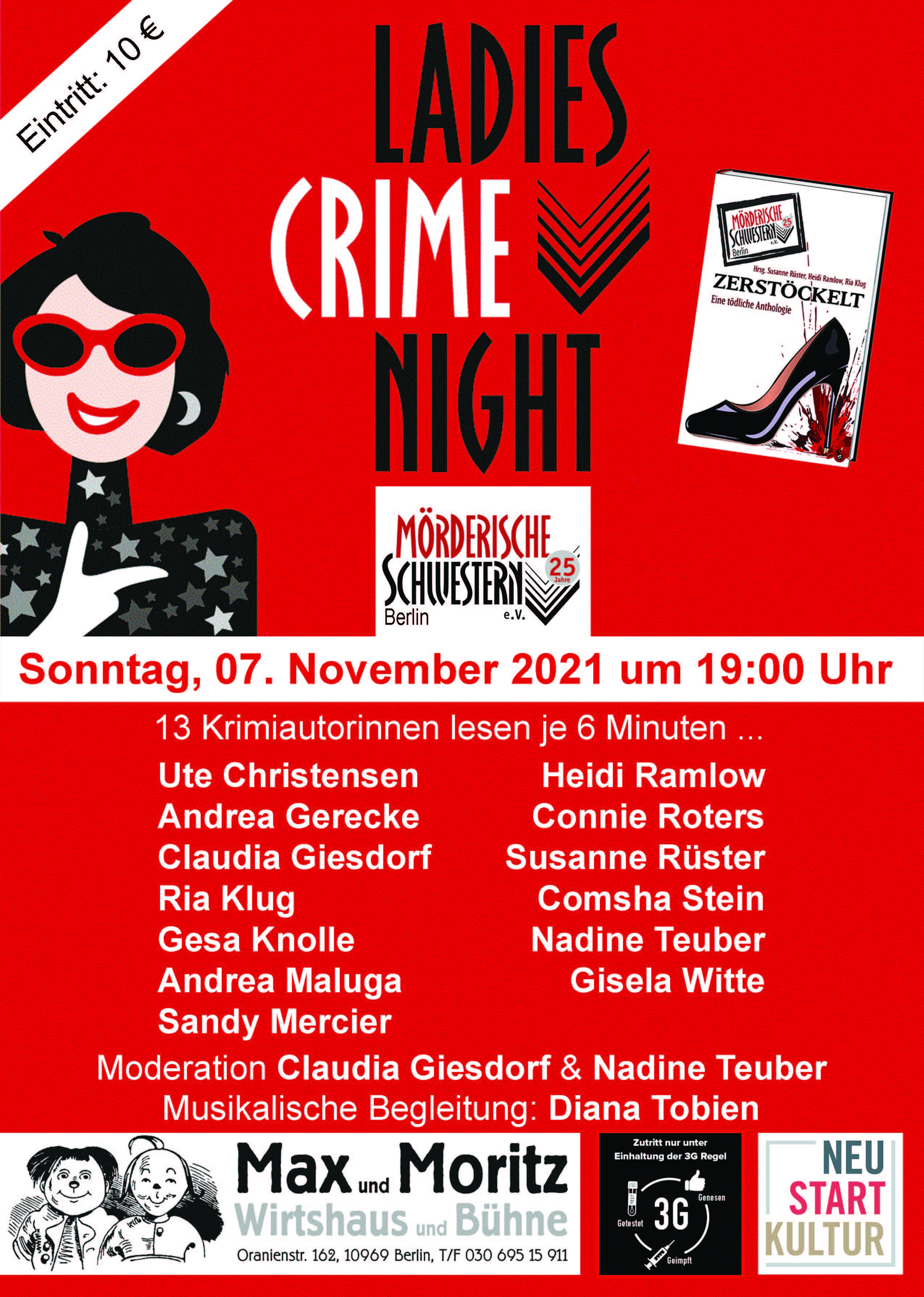 Spannung, Grusel, Humor, schnell getaktet Wir lieben Krimis