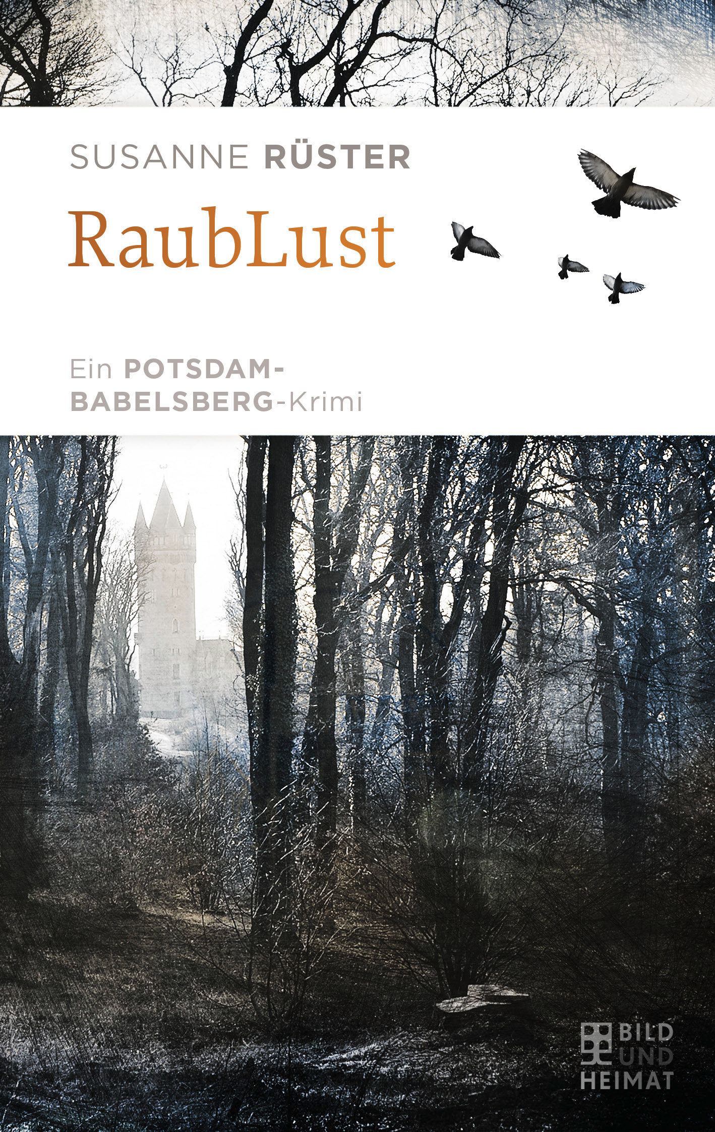RaubLust - Kommissar Wolffs 3. Fall Potsdam-Krimi und Saxophon